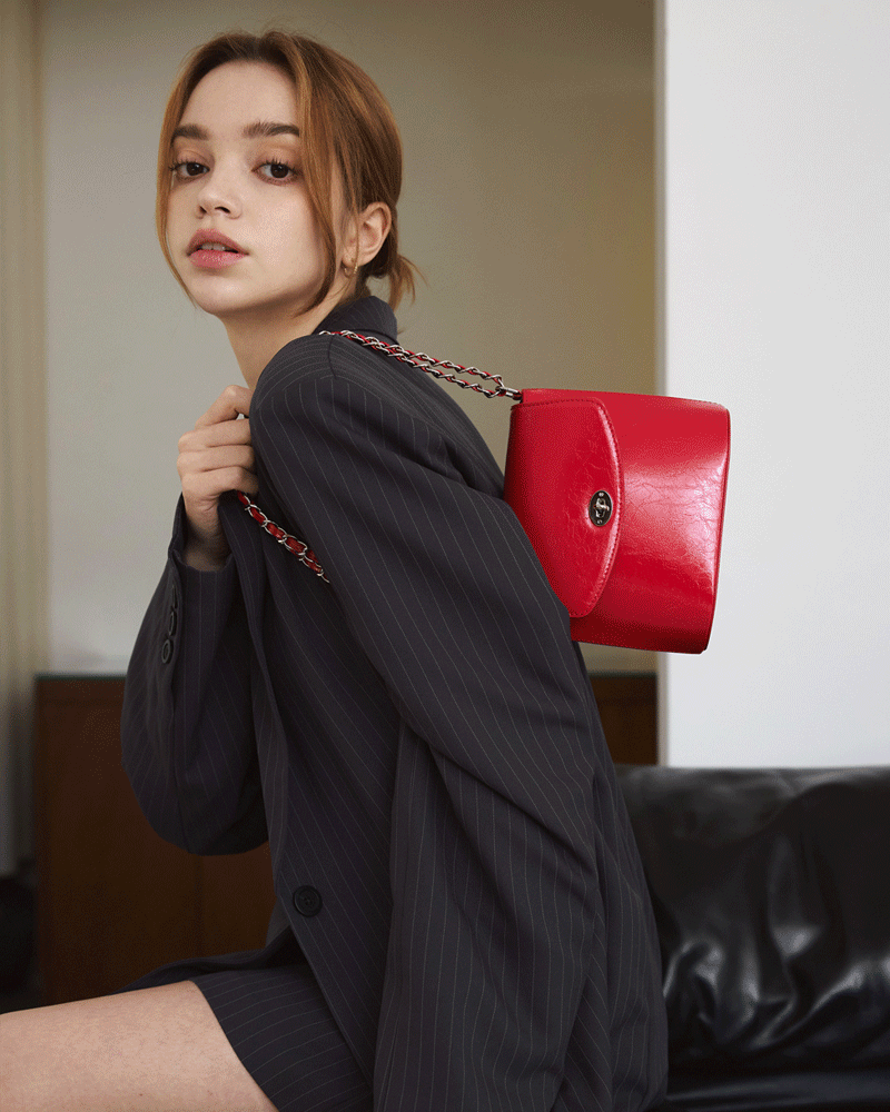 pocket mini bag(red color)